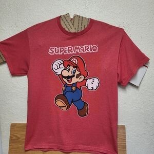 Super Mario Bros. T-Shirt Men Size L